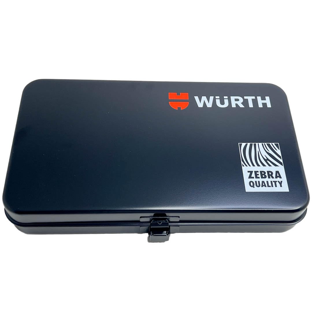 Chiavi A Bussola A Cricchetto 1/4 Corte E Lunghe Set 42pz - WÜRTH - Foto 5