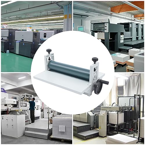 Laminatore a freddo da 350 mm per poster, foto, copertine di libri, laminatore manuale da 350 mm per un montaggio efficace