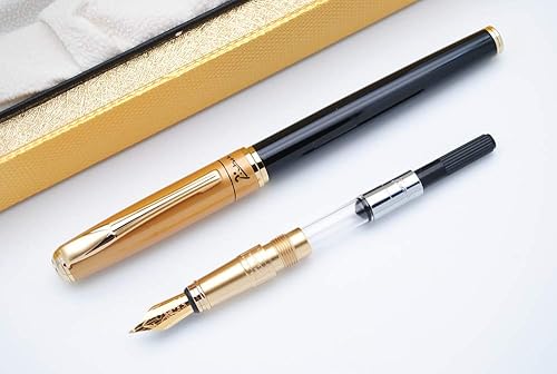 Miniatura 4 de Picasso 906 ATHENS DYNASTY - Caja original de pluma estilográfica (dorada, punta de caligrafía de 0.020in-0.039in)