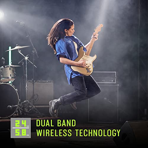 Image of Shure GLXD6+ Pro Digital Guitar Pedal Receiver - for GLX-D+ Dual Band Wireless Systems, 9V DC Power, Built-in Tuner (GLXD6+-Z3)