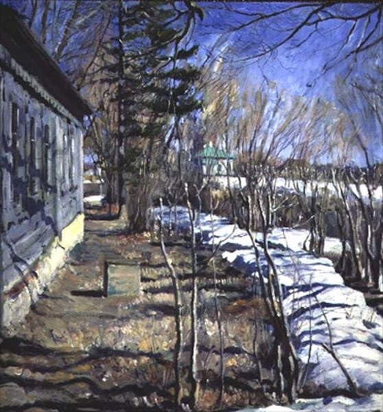 Peinture sur Toile Printemps de Vinogradov 60x90cm SERENDIPITP