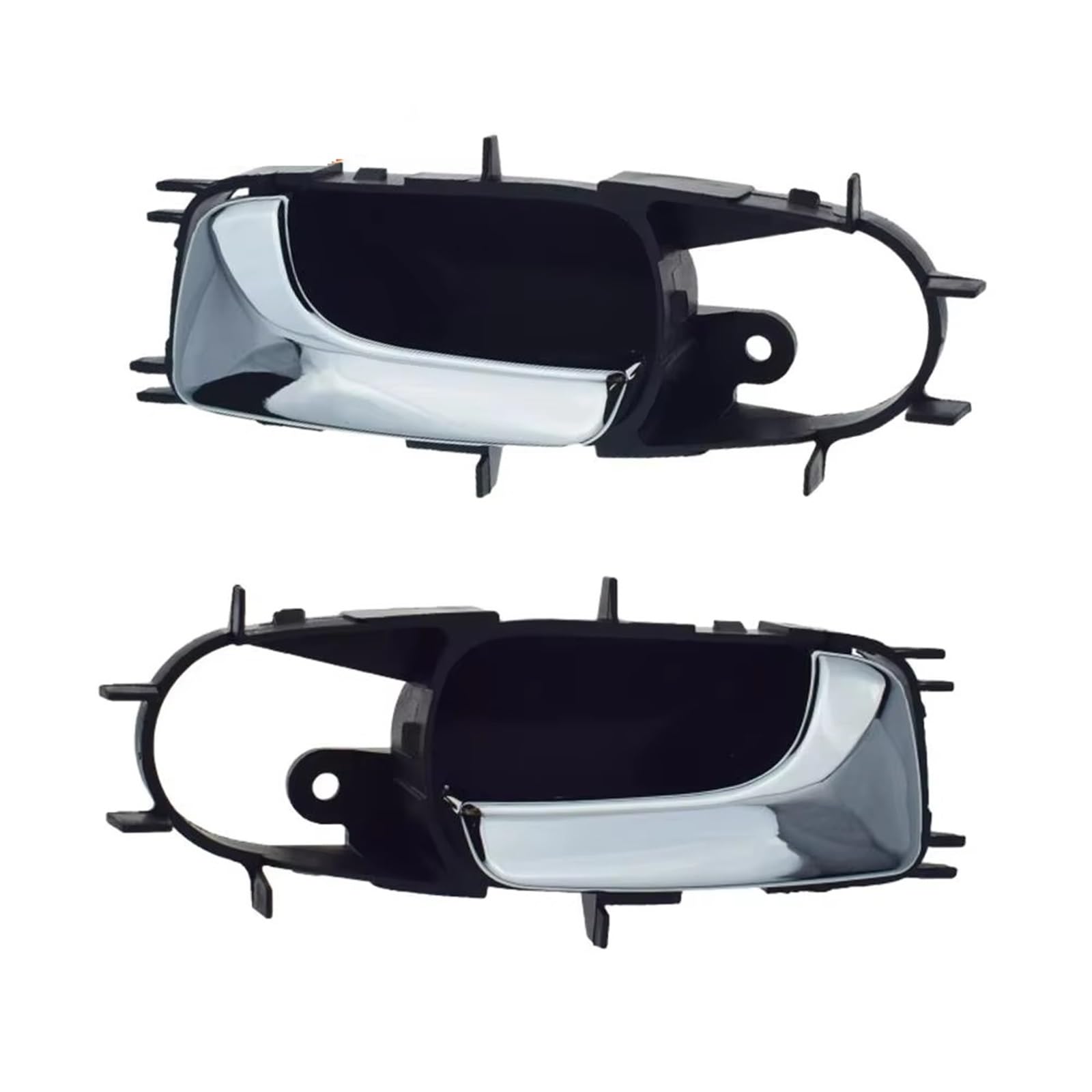 Btnuahq A Pair Car Door Handle Interior Front Rear Left Right Inner Interior Door Handle For Chevrolet Optra Lacetti For Suzuki Forenza Wagon 5 Door Hatchback 2004-2007 Car Inside Door Handle
