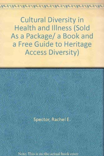 Cultural Diversity in Health & Illness (Sold As a Package/ a Book and a ...
