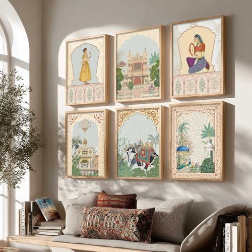 Image of kotart Premium Digital Paintings with Frame for Home Decoration - Pichwai Wall Art Painting for Living Room Bedroom Office Room Decor - Painting for Wall Decoration - (13X17 INCH, D)