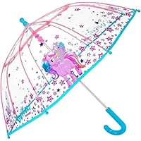 Ram® Unicorn Umbrella Kids Dome Umbrella 64CM