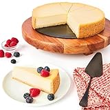 David's Cookies Original Ny Style Cheesecake 10" - Pre-sliced 14 pcs. Creamy Cheesecake Fresh Bakery Dessert Great Gift Idea for Women, Men and Kids Cheesecake For Delivery