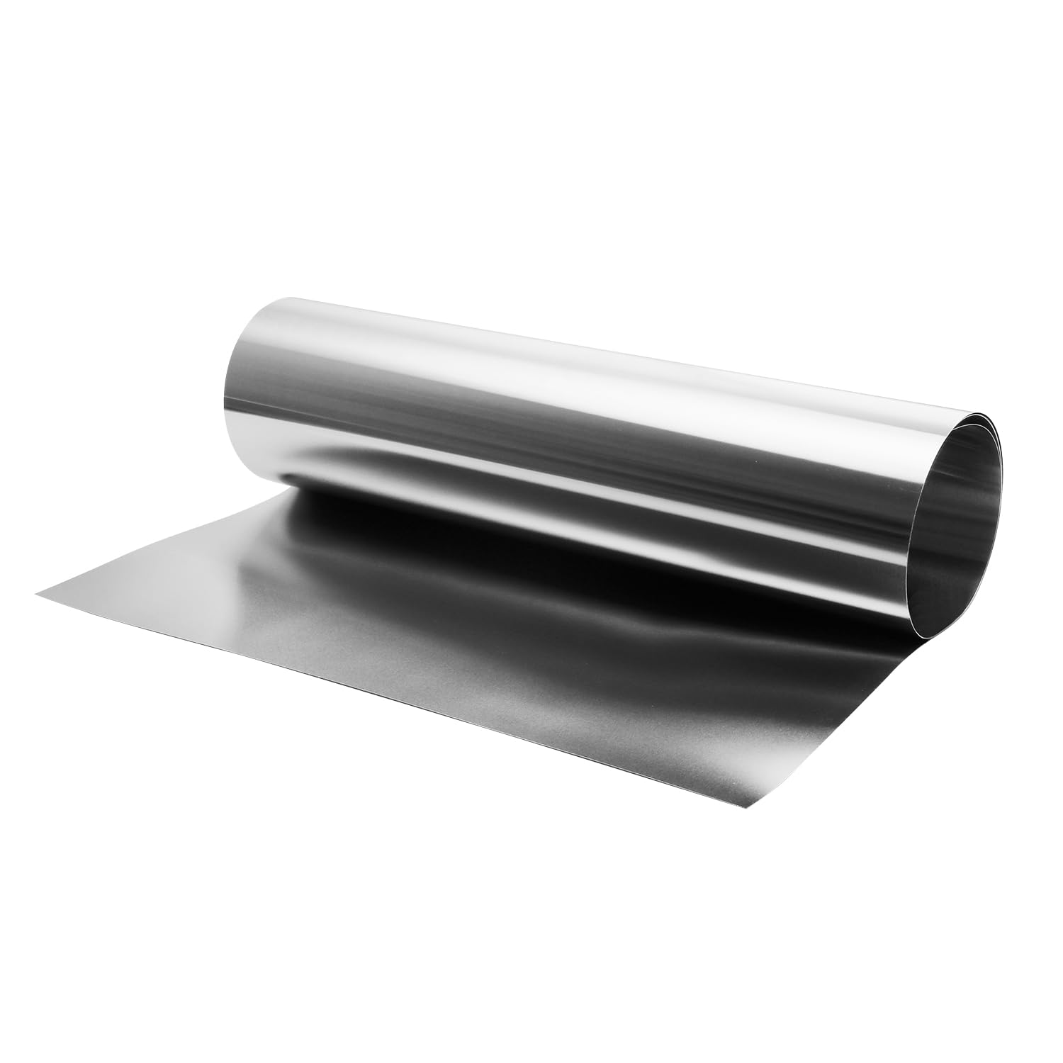 430 Stainless Steel Foil Roll, 0.3mm x 300mm x 1M Stainless Steel Sheet, Metal Foil for Crafts, Electronic Equipment, Industry Machinery, Hardware