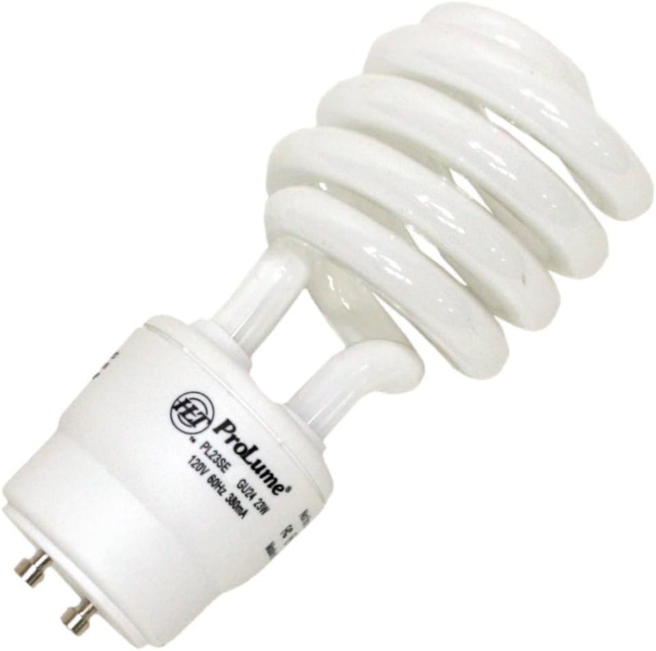 Halco 46523 - 23 Watt GU24 Base Spiral Compact Fluorescent Light Bulb, 4100K