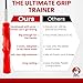 Golf Grip Trainer – Golf Training Aid for Correct Hand Positioning, Fits All Golf Clubs, Build Proper Grip Fundamentals for Consistent Practice