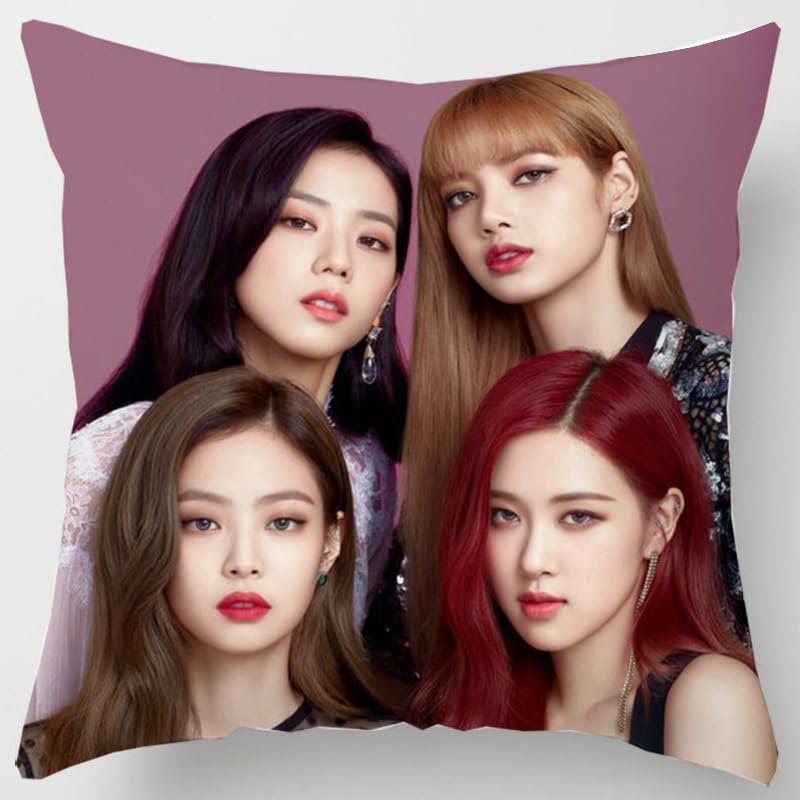 Amazon.co.jp: BLACKPINK ブラック・ピンク まくら クッション アニメ