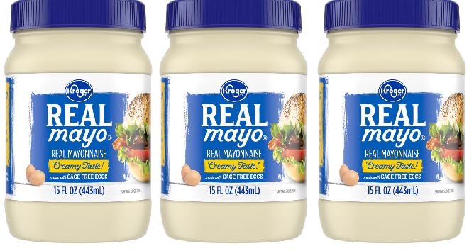 Real Mayonnaise (3 Jars, 15 oz. each)