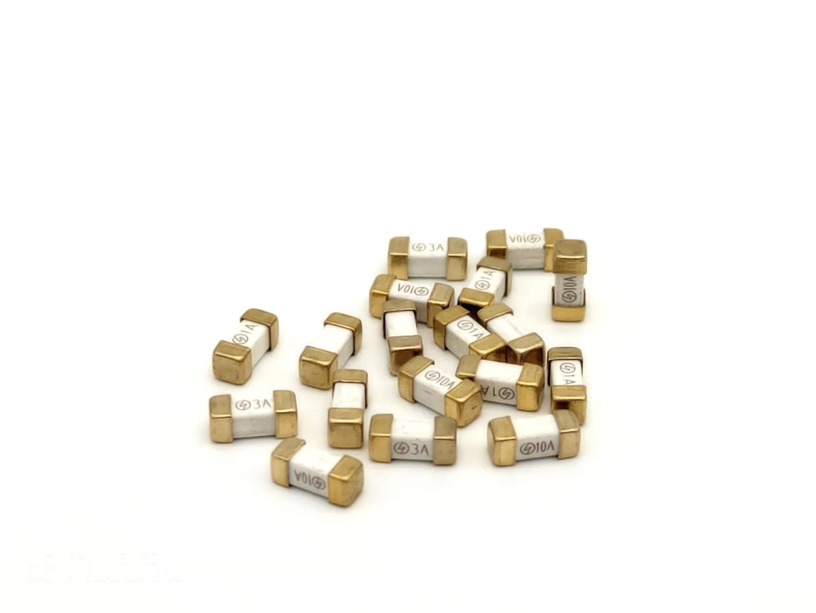 Gold SMD Keramik Durchbrennsicherung 1808 2410 6125 125V 250V AC 0451 0,5A 500mA 1A 1,5A 2A 3A 3,15A 4A 5A 6,3A 8A 10A 15A ultraschnell(3.15A)