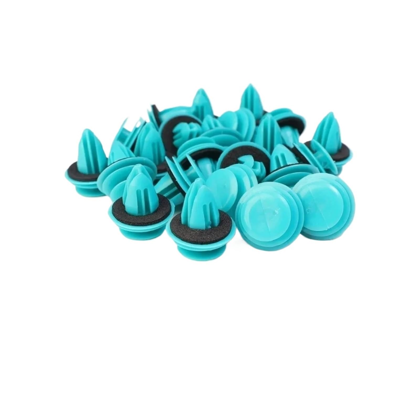 KXFVYNE 10-100pcs Nylon Retaining Clip Compatible Bumper Door Buckle Car Interior Accessories Auto Vehicle Retainer Fastener Rivet(50pcs)
