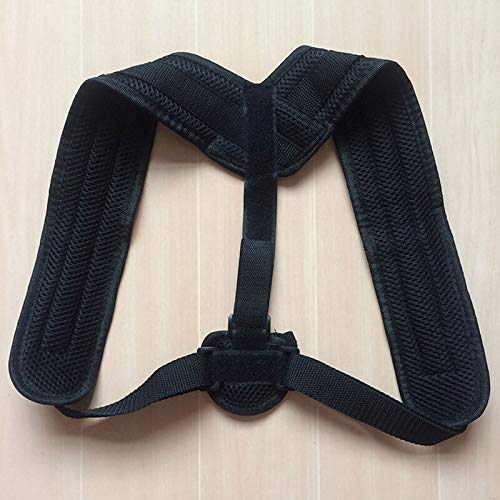 Correcteur de posture pour clavicule et dos bordeaux taille M