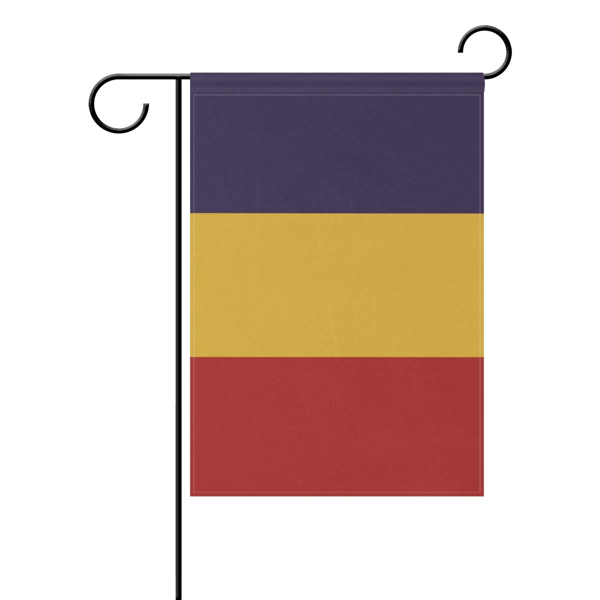 Romanian Garden Flag 12x18 Inch vertical Double Sided Outdoor Welcome Flags Yard Flags Decorations
