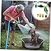 Milisten 1Set Multifunctional Dog Washing Hose Attachment with Ergonomic Handle Stylish Sprayer for Pet Bathing Garden Use Includes Connectors for Versatile Hose Compatibility