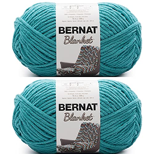 Bernat Yarn Blanket, Aquatic, 2x300g