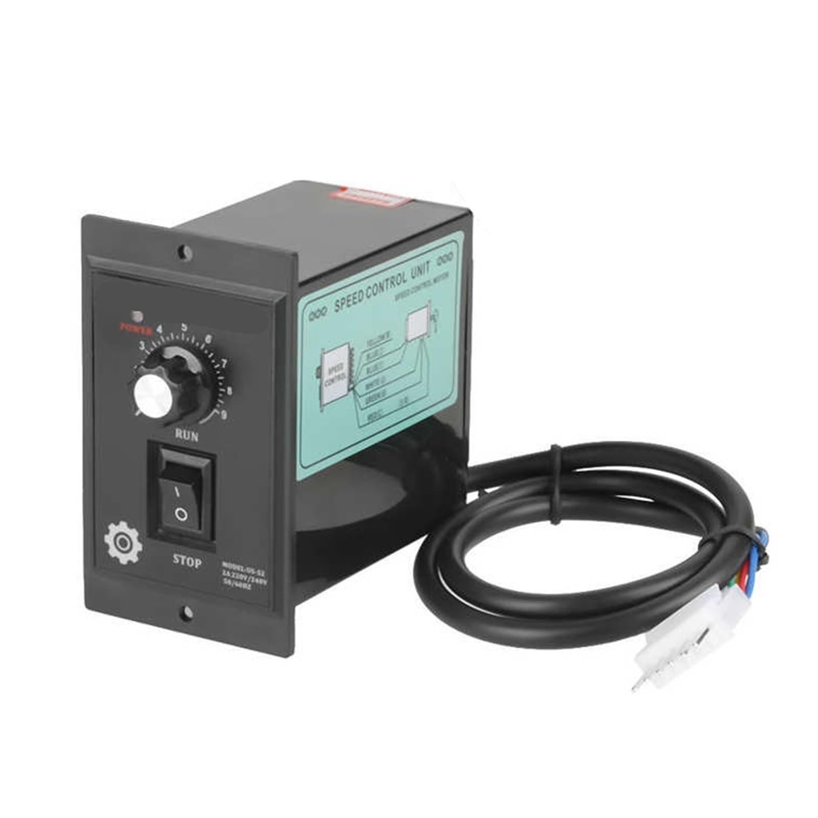 400W AC 220V Motor Speed Pinpoint Regulator Controller Forward Backward 50/60hz Engine
