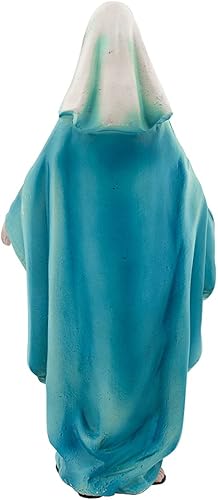 Miniatura 2 de Estatua de madre bendita pintada de 6 pulgadas de alto | Santo patrón de toda la humanidad | Gran regalo católico para la primera comunión o