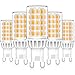 Eco.Luma G9 LED Lampen, 6W 550LM Warmweiß 2700K Leuchtmittel Glühbirnen, Ersatz für 50W 60W Halogenlampen, Kein Flackern 360°Abstrahlwinkel LED G9 Mais Birne, Nicht Dimmbar AC 220-240V, 5er Pack