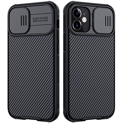 Image of for iPhone 11 (6.1 inch) Case with Camera Cover,Slim Fit Thin Polycarbonate Protective Shockproof Cover with Slide Camera Cover, Upgraded Case for Apple iPhone 11 6.1inch (Black)