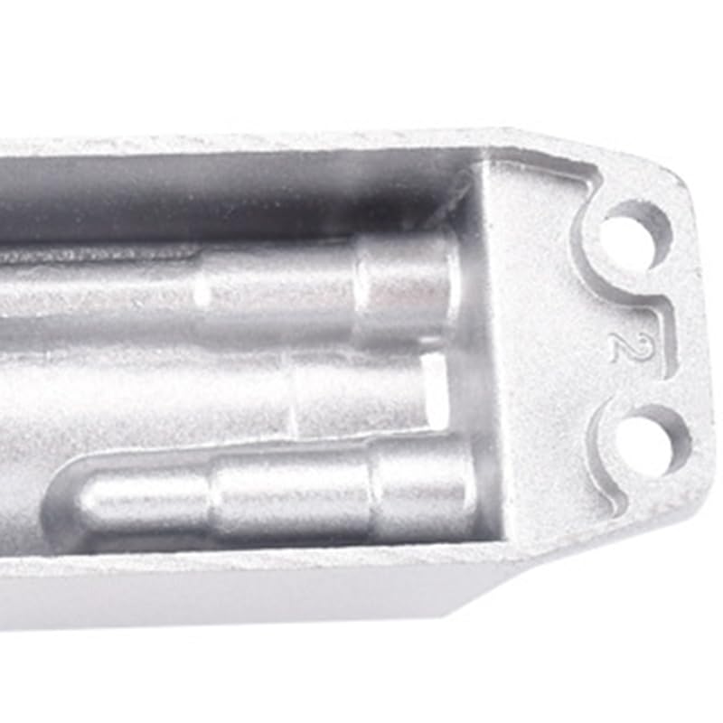 Fdit Automatyczny Zamek Drzwiowy z Regulowanym Hydraulicznym Tłumikiem | Aluminiowy Stop Odporny na Zużycie, Pogrubiona Sprężynowa Miedziana Zębatka, Automatyczne Zamykanie Zapobiegające