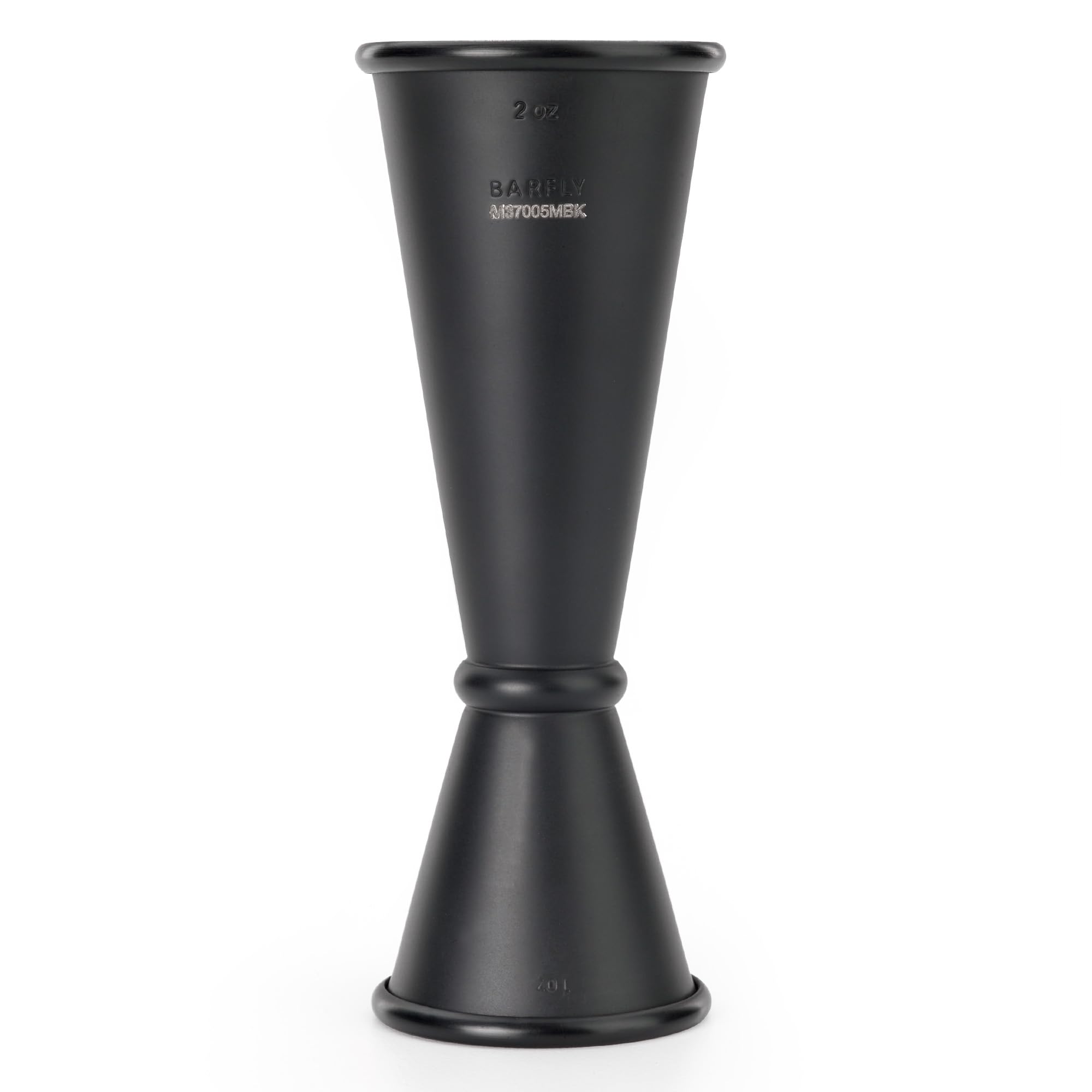Barfly Doseur de style japonais, 28,3 g x 56,7 g, noir mat