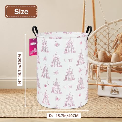 Image of Castle Storage Bin Nursery Organizer Basket