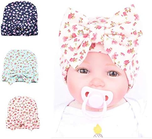Ademoo Newborn Girl Nursery Beanie 