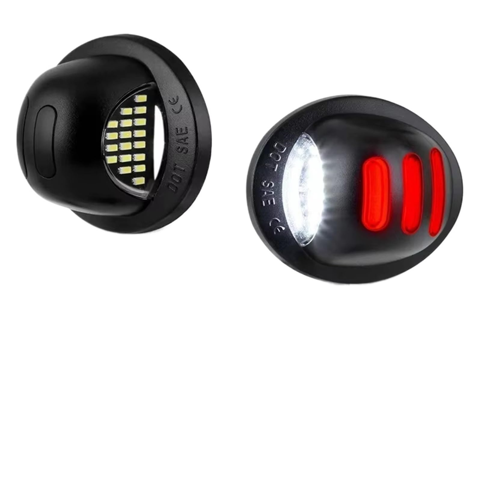 Luces LED de matrícula auto Ford Bronco Expedition lámparas de cola freno 7