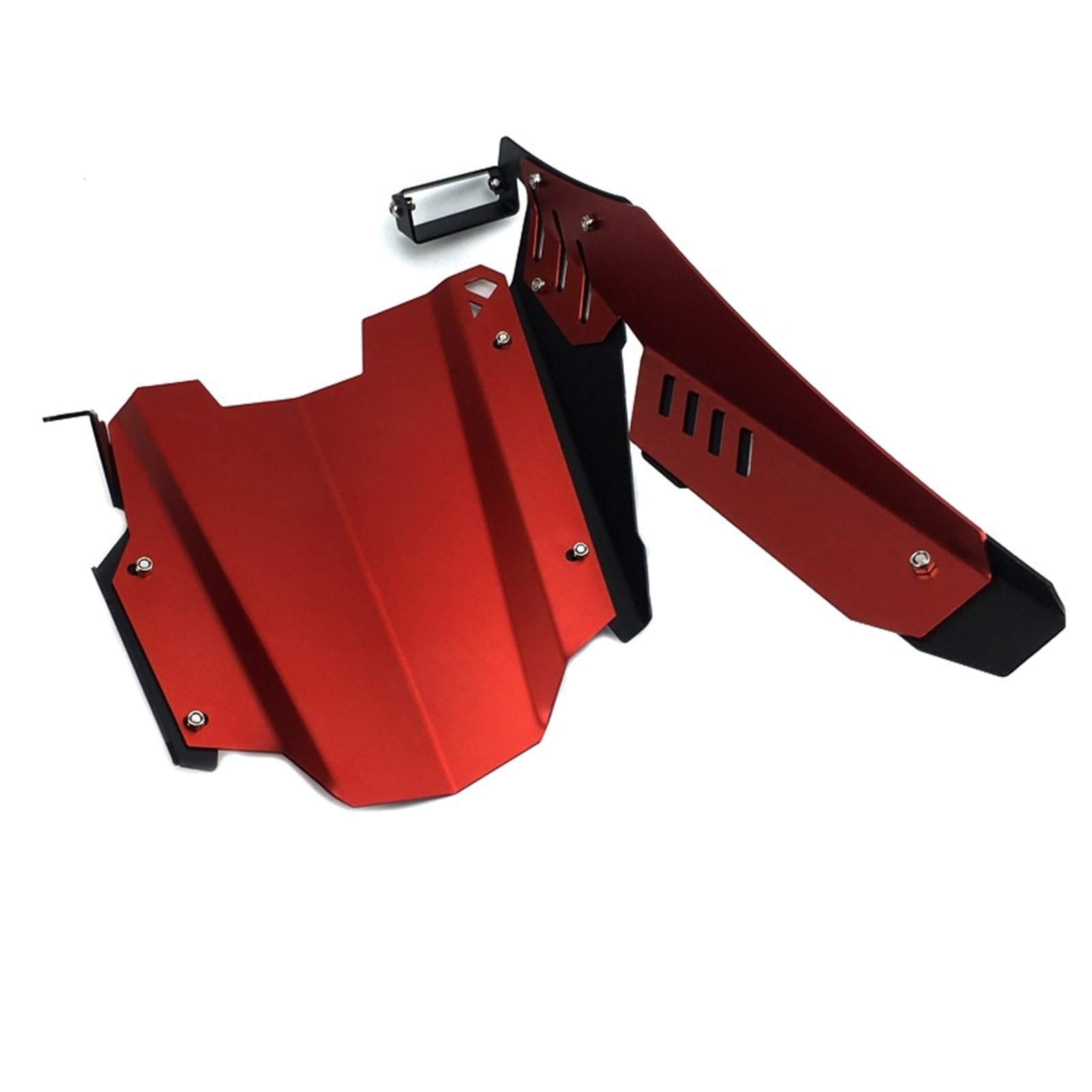 Roulette De Guidage De Chaîne Convient pour YAMAHA MT-07 FZ07 2014-2022 MT07 FZ-07 14-22 accessoires de moto arrière avec protection de chaîne garde de pignon(Red)