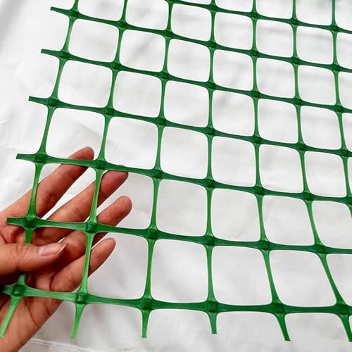 Clôture temporaire verte pour stopper les dégâts des lapins