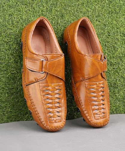 Image of WUGATTI Men's Synthetic Comfortable & Casual Wear Roman Sandals