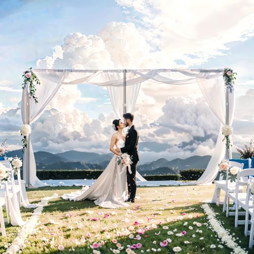 Image of EMART Backdrop Stand Heavy Duty 10x20Ft Adjustable Pipe and Drape Kit-Black