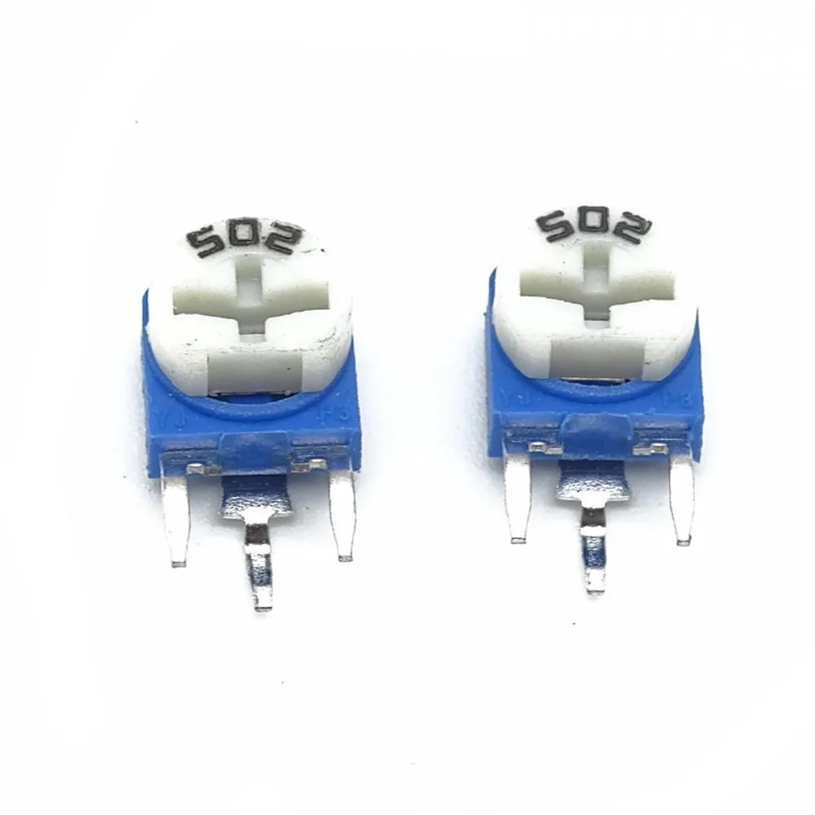 Potenciómetro recortador RM063 de 500 piezas, resistencia ajustable de 100 R a 1 M, 1 K, 5 K, 10 K, 20 K, 50 K, 100 K, 500 K y 1 M.(500 Ohm)