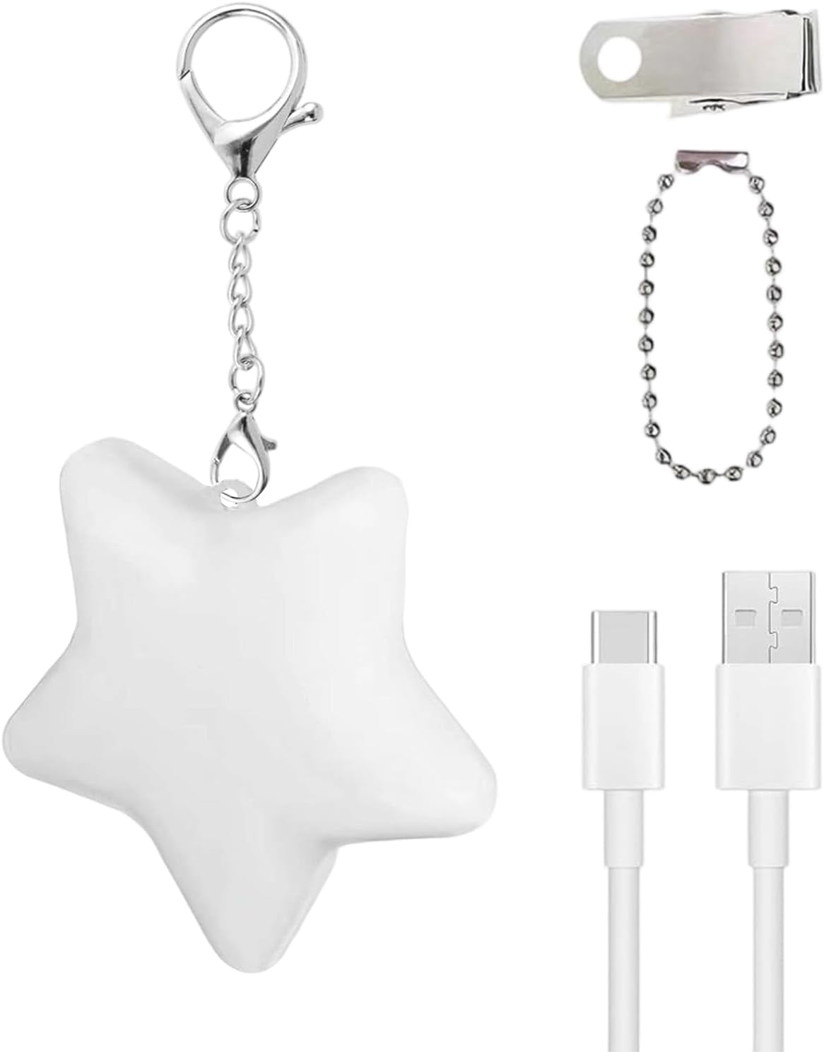 Genérico Luz Para Bolso - LED Portátil Sensor Automático Recargable Llaveros - Luz para Bolso de Mano,para Dormitorio Baño Invierno Mesita Escritorio Pasillo Aseo Escuela Día