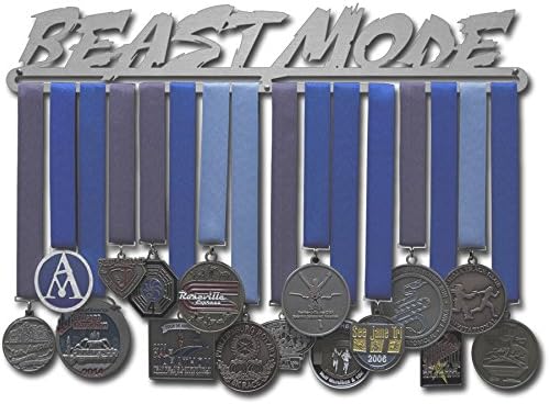 Allied Medal Hangers - Beast Mode - 18" Wide with 1 Hang bar - Medal Hanger Holder Display Rack - Multiple