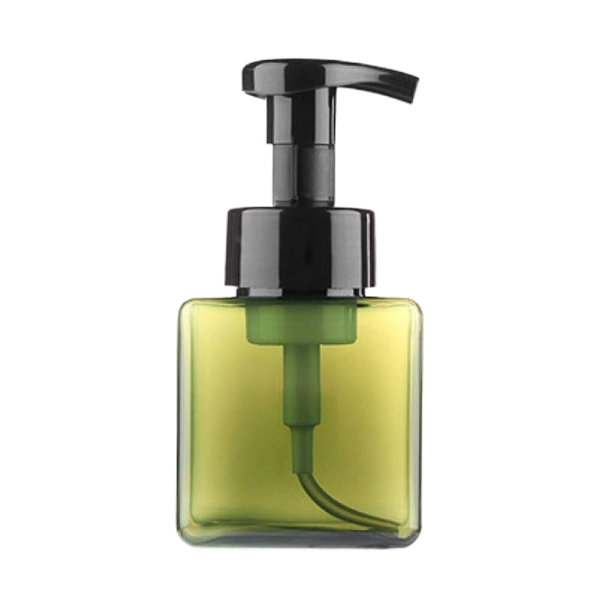 Dispensador Jabon Baño Ducha Dispensador De Jabón Y Loción, Botella Líquido Decorativa Vacía Rellenable con Bomba Dosificador Champu(Grün)