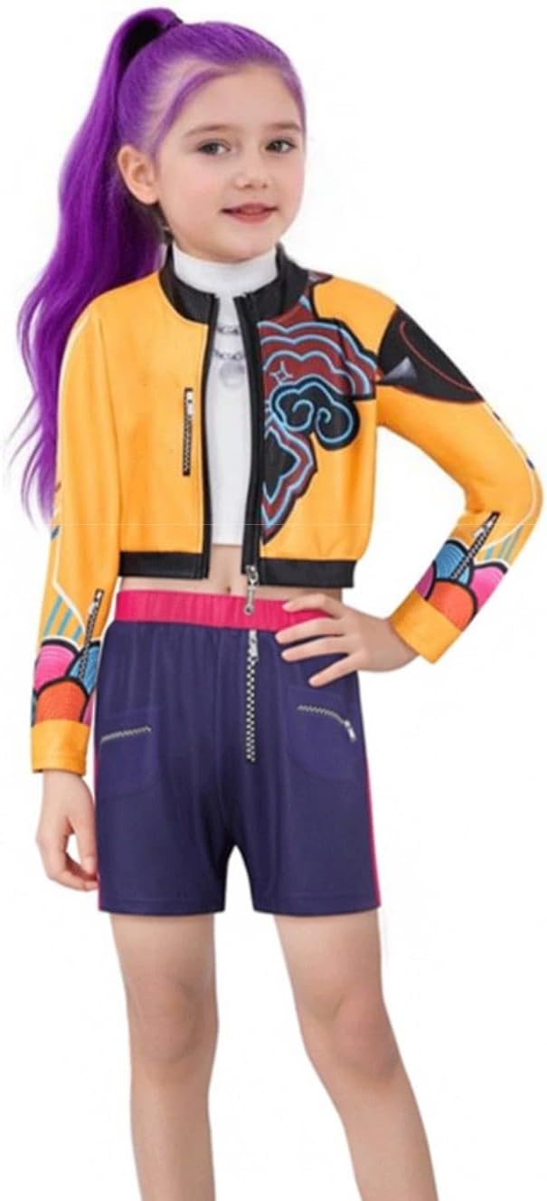 YEJAHY Kostuum voor meisjes, popstar cosplay meisjes, design Ru-mi