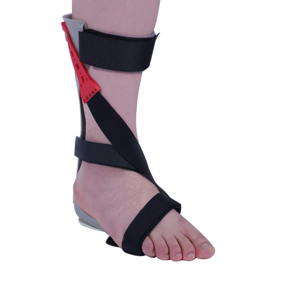 WDSOPK Foot Droop Orthosis Drop Foot Brace Ankle Foot Orthosis Support Postural Correction Brace Orthosis Splint (Right S)
