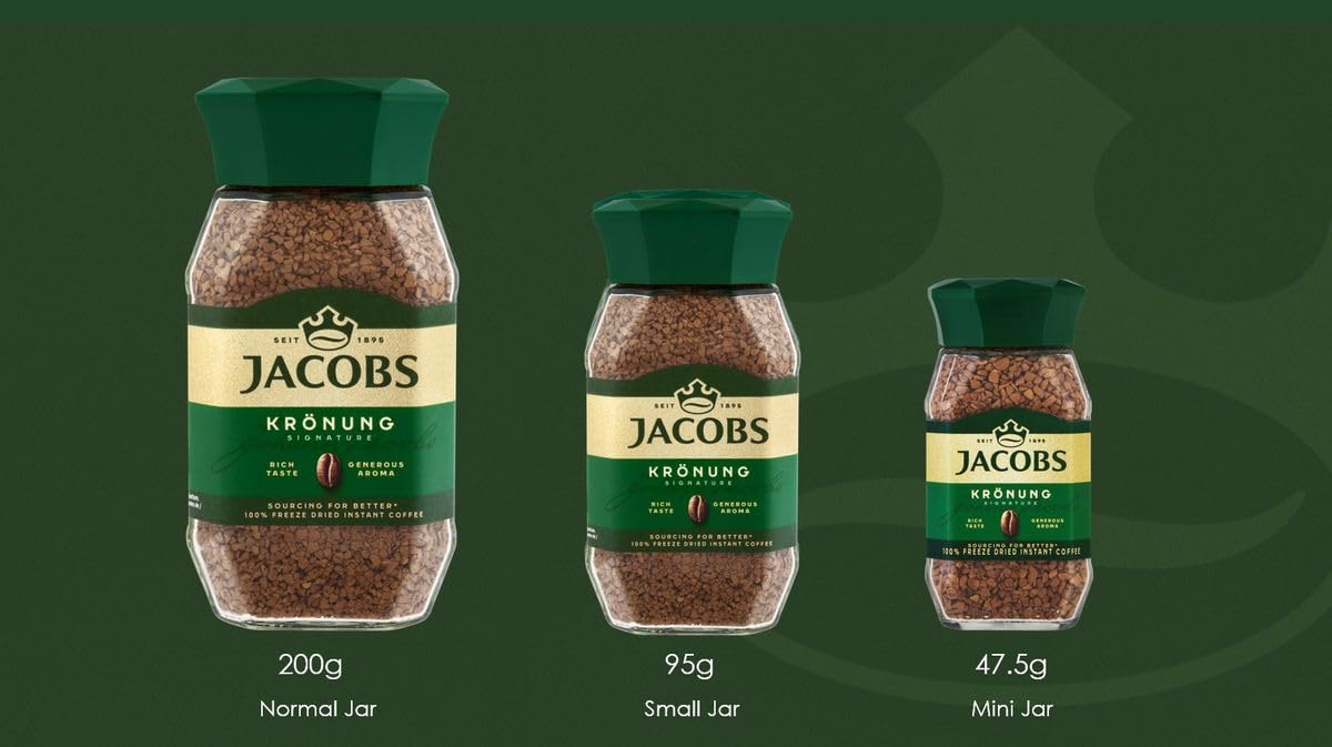 Jacobs Kronung Instant Coffee 47.5 g pack of 12 : Amazon.co.za