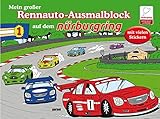  Rennauto Ausmalblock auf dem Nürburgring: auf dem Nürburgring