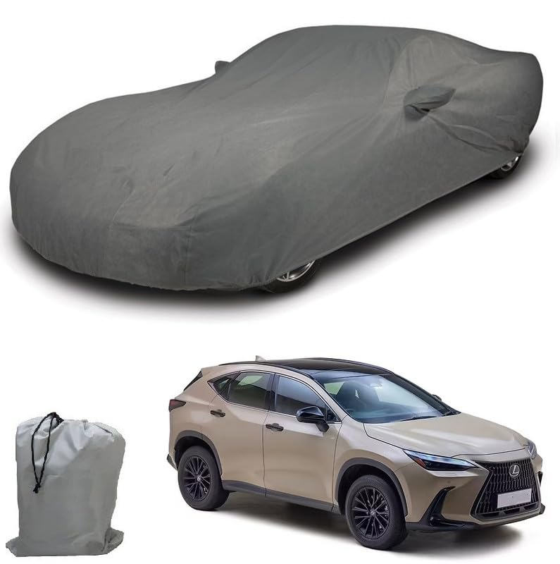 Image of ARCUATE Triple Layer Custom fit Car Body Cover for Lexus NX 350h |Top Layer Dustrproof | Middle Layer Waterproof | Bottom Layer Scratch Protection | Outdoor Indoor Fabric