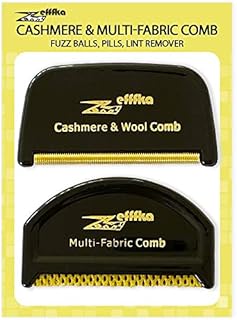 ZEFFFKA mere Fine Wool Clothes Sweater Multi-Fabric Garments De-Pilling De-Fuzzing Comb Lint Fuzz Balls Remover Pills Cleaner and Shaver