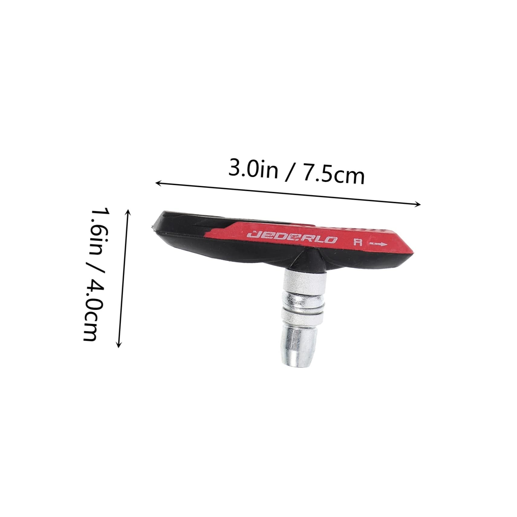 BESPORTBLE 5 Paires De Plaquettes De Frein De Vélo Blocs De Frein De Vélo Plaquettes De Résistance De tes De De Route Patin en Feutre Excersise Silencieux