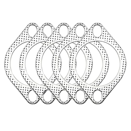Image of 2-Bolt 3inch 76.2mm Exhaust Flange Gasket for Turbo Manifold Header Down /Dump Pipe Flange, High Temperature Exhaust Gasket 5 PCS