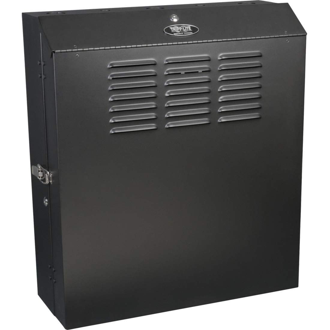 Tripp Lite 5U Vertical Wall Mount Rack Enclosure Cabinet, Low Profile, Switch-Depth, 20' Deep, Black (SRWF5U)