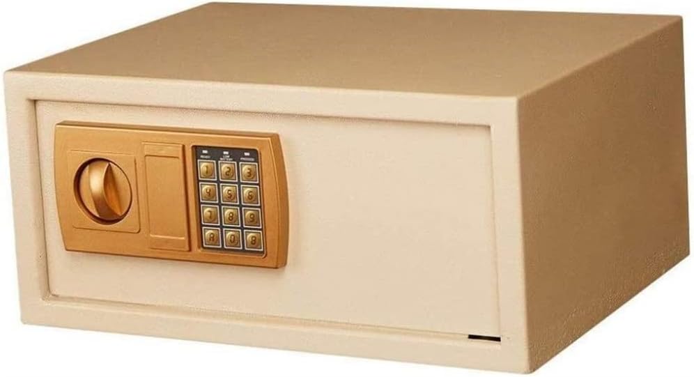 Cabinet Safes Safe Box for Home Digital Safe Box Large Capacity Steel Security Deposit Boxes Home Office Money Cash Documents Electronic Storage Cabinet Safes 20x43x33cm