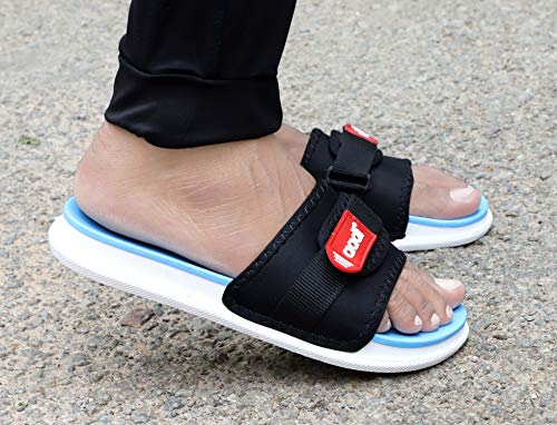 Image of AADI Men's Synthetic Leather Daily Use Casual Sliders /Flip Flop & Slippers