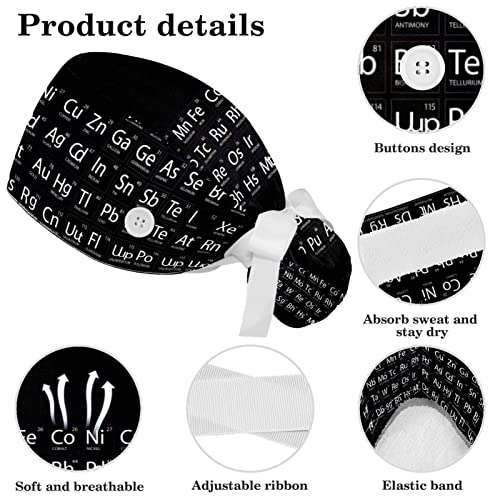 Bonnet de travail élastique à cheveux anti-glisse et confortable
